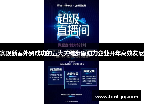 实现新春外贸成功的五大关键步骤助力企业开年高效发展