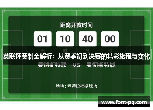 英联杯赛制全解析:从赛季初到决赛的精彩旅程与变化 英联杯赛制全解析:从赛季初到决赛的精彩旅程与变化